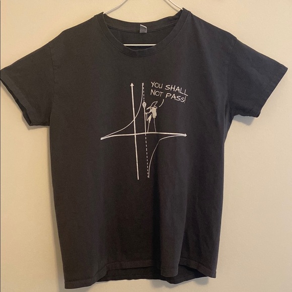 Other - Black You Shall Not Pass! Graphic T-Shirt fits like medium